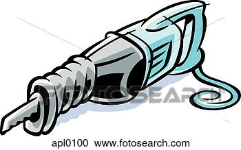 Stock Illustration - drawing of a reciprocating 
saw. fotosearch 
- search clipart, 
illustration, 
drawings and vector 
eps graphics images