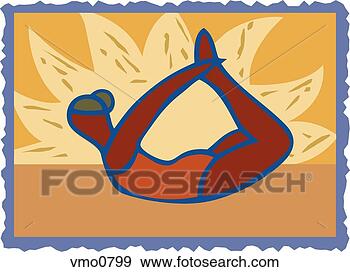 Stock Illustration - iilustration of 
a person stretching. 
fotosearch - search 
clipart, illustration, 
drawings and vector 
eps graphics images