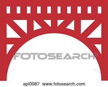 Stock Illustration - an illustration 
of a bridge. fotosearch 
- search clipart, 
illustration, 
drawings and vector 
eps graphics images