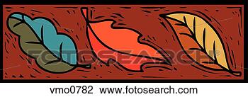 Clip Art - illustration of 
three leaves. 
fotosearch - search 
clipart, illustration, 
drawings and vector 
eps graphics images