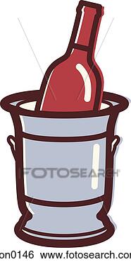Stock Illustration - illustration of 
a wine cooler. 
fotosearch - search 
clipart, illustration, 
drawings and vector 
eps graphics images
