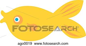 Stock Illustration - pictorial illustration 
of a gold fish. 
fotosearch - search 
clipart, illustration, 
drawings and vector 
eps graphics images