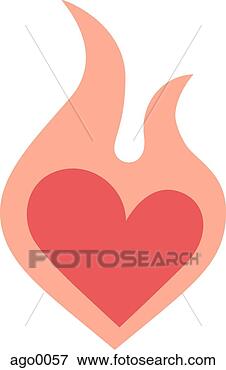Stock Illustration - a pictorial illustration 
of a heart. fotosearch 
- search clipart, 
illustration, 
drawings and vector 
eps graphics images