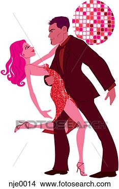 Stock Illustration - a couple salsa 
dancing. fotosearch 
- search clipart, 
illustration, 
drawings and vector 
eps graphics images
