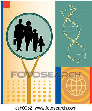 Clip Art - the family tree. 
fotosearch - search 
clipart, illustration, 
drawings and vector 
eps graphics images