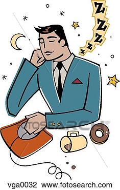 Clip Art - businessman dozing 
off at his computer. 
fotosearch - search 
clipart, illustration, 
drawings and vector 
eps graphics images