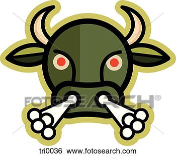Stock Illustration - angry bull. fotosearch 
- search clipart, 
illustration, 
drawings and vector 
eps graphics images