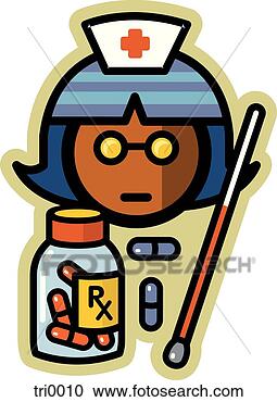 Stock Illustration - nurse back to 
health. fotosearch 
- search clipart, 
illustration, 
drawings and vector 
eps graphics images
