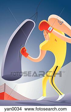 Stock Illustration - boxing. fotosearch 
- search clipart, 
illustration, 
drawings and vector 
eps graphics images