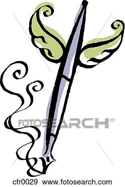 Stock Illustration - angel pen. fotosearch 
- search clipart, 
illustration, 
drawings and vector 
eps graphics images