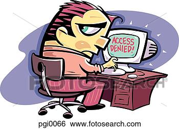 Stock Illustration - access denied, 
royalty free illustration. 
fotosearch - search 
clipart, illustration, 
drawings and vector 
eps graphics images