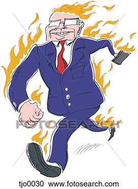 Stock Illustration - man on fire. fotosearch 
- search clipart, 
illustration, 
drawings and vector 
eps graphics images