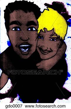 Stock Illustration - two friends. fotosearch 
- search clipart, 
illustration, 
drawings and vector 
eps graphics images