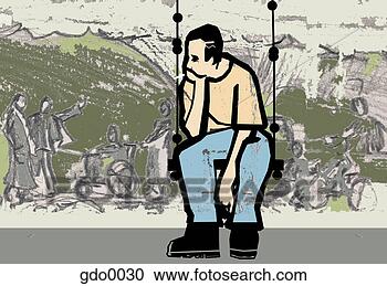 Stock Illustration - watching people. 
fotosearch - search 
clipart, illustration, 
drawings and vector 
eps graphics images