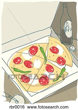 Stock Illustration - pizza delivery. 
fotosearch - search 
clipart, illustration, 
drawings and vector 
eps graphics images