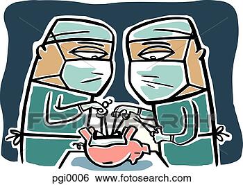 Stock Illustration - piggy bank surgery. 
fotosearch - search 
clipart, illustration, 
drawings and vector 
eps graphics images