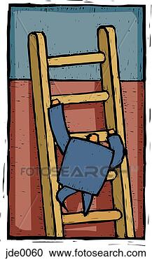 Stock Illustration - climbing the ladder. 
fotosearch - search 
clipart, illustration, 
drawings and vector 
eps graphics images