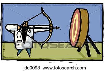 Stock Illustration - doctor with a 
bow and arrow. 
fotosearch - search 
clipart, illustration, 
drawings and vector 
eps graphics images