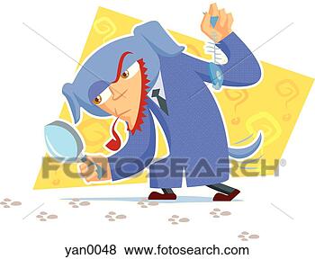 Stock Illustration - detective. fotosearch 
- search clipart, 
illustration, 
drawings and vector 
eps graphics images