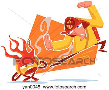 Stock Illustration - fireman. fotosearch 
- search clipart, 
illustration, 
drawings and vector 
eps graphics images