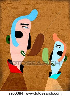 Stock Illustration - a father and son 
having a discussion. 
fotosearch - search 
clipart, illustration, 
drawings and vector 
eps graphics images
