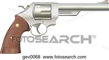 Stock Illustration - silver 44 magnum. 
fotosearch - search 
clipart, illustration, 
drawings and vector 
eps graphics images