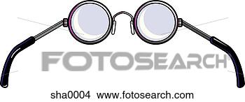 Stock Illustration - pair of eyeglasses. 
fotosearch - search 
clipart, illustration, 
drawings and vector 
eps graphics images