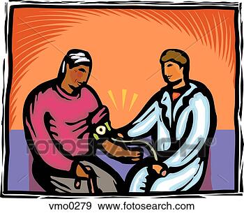 Stock Illustration - blood pressure
test. fotosearch
- search clipart,
illustration posters,
drawings and vector
eps graphics images