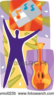 Stock Illustration - guitarist. fotosearch 
- search clipart, 
illustration, 
drawings and vector 
eps graphics images