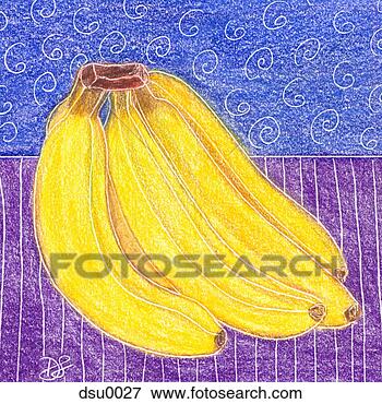 Stock Illustration - bunch of bananas. 
fotosearch - search 
clipart, illustration, 
drawings and vector 
eps graphics images