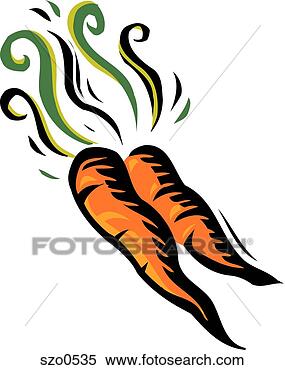 Stock Illustration - a drawing of two 
orange carrots. 
fotosearch - search 
clipart, illustration, 
drawings and vector 
eps graphics images