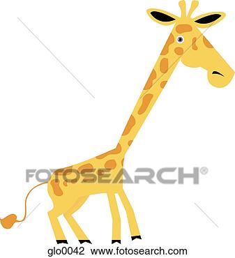 Clip Art - dessin, girafe. 
fotosearch - recherchez 
des cliparts, 
des illustrations, 
des dessins et 
des images vectorises 
au format eps