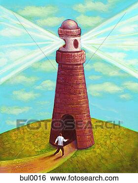 Stock Illustration - a man entering 
a lighthouse. 
fotosearch - search 
clipart, illustration, 
drawings and vector 
eps graphics images