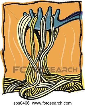 Stock Illustration - a drawing of spaghetti. 
fotosearch - search 
clipart, illustration, 
drawings and vector 
eps graphics images