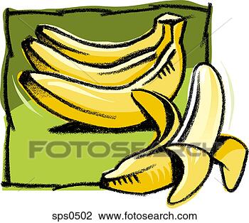 Clip Art - an illustration 
ofa peeled banana. 
fotosearch - search 
clipart, illustration, 
drawings and vector 
eps graphics images