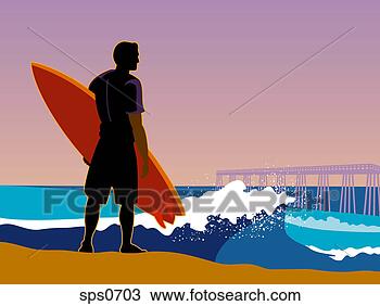 Пожелай си........... Surfer-beach-looking_~sps0703