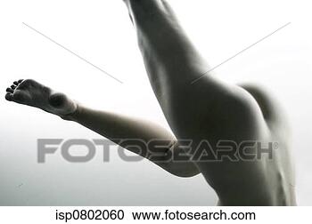 Stock Photography - waist down shot 
of a naked woman 
with her legs 
up. fotosearch 
- search stock 
photos, pictures, 
images, and photo 
clipart