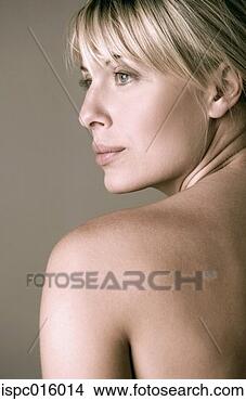 Stock Photo - back shot of a 
topless woman. 
fotosearch - search 
stock photos, 
pictures, images, 
and photo clipart