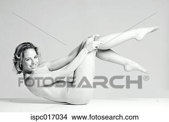 图片在线 - 全裸, 妇女, 穿,  pantyhose  ispc0170