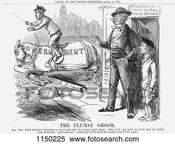 Stock Image - 'the clumsy groom', 
1859. fotosearch 
- search stock 
photos, pictures, 
images, and photo 
clipart
