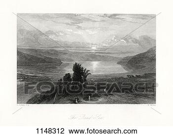 Stock Photo - 'the dead sea', 
19th century. 
fotosearch - search 
stock photos, 
pictures, images, 
and photo clipart