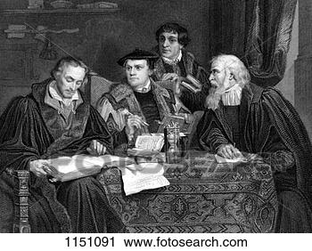 Stock Photography - protestant theologians 
working on luther's 
translation of 
the bible. fotosearch 
- search stock 
photos, pictures, 
images, and photo 
clipart