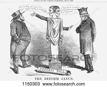 Stock Photo - 'the reform janus', 
1860. fotosearch 
- search stock 
photos, pictures, 
images, and photo 
clipart