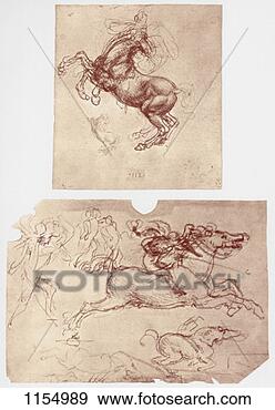 Stock Photograph - 'horse rearing', 
and 'horsemen 
and foot-soldiers'. 
fotosearch - search 
stock photos, 
pictures, images, 
and photo clipart