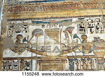 Stock Photo - painted wall relief, 
 temple of rameses 
iii,  medinet 
habu,  egypt. 
fotosearch - search 
stock photos, 
pictures, images, 
and photo clipart