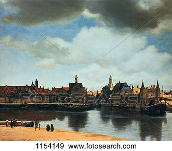 Stock Photograph - 'view of delft, 
netherlands, after 
the fire'. fotosearch 
- search stock 
photos, pictures, 
images, and photo 
clipart