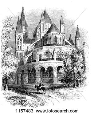 Stock Photo - abbaye aux hommes, 
caen, normandy, 
france. fotosearch 
- search stock 
photos, pictures, 
images, and photo 
clipart