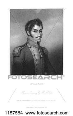 Stock Photo - simon bolivar, 
19th century south 
american revolutionary. 
fotosearch - search 
stock photos, 
pictures, images, 
and photo clipart