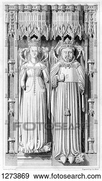 Stock Photograph - effigy of henry 
iv and his queen 
joan of navarre 
in canterbury. 
fotosearch - search 
stock photos, 
pictures, images, 
and photo clipart