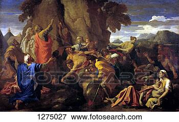 Picture - 'moses striking 
the rock',  1649 
from the collection 
of the hermitage. 
fotosearch - search 
stock photos, 
pictures, images, 
and photo clipart